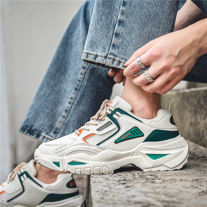 Sepatu-Sneakers-Chunky-Baru-Musim-Gugur-Sepatu-Pria-Sepatu-Olahraga-Kasual-Bersirkulasi-Jaring-Sepatu-Lari-Sol-2